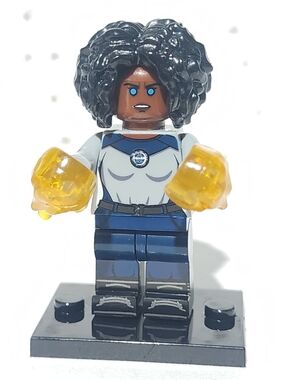 Custom Lego Mighty Thor love and thunder Loki Gala Character with black stand